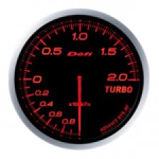Red 60mm ADV BF WATERTEMP Gauge